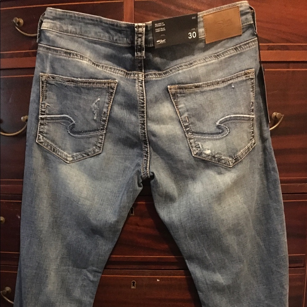 Silver Jeans  “Zac” Relaxed Fit/Straight Leg 30x30